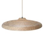 Abat - jour pour suspension à base d'algues grand ø100cm Abat - jour pour suspension à base d'algues grand ø100cm