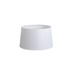 Abat - jour en tissu blanc