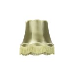 Abat - jour en tissu vert