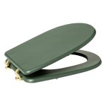 Abattant wc coloris vert