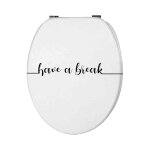 Abattant wc thermodur have a break Abattant wc thermodur have a break