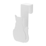 Accroche torchon blanc métal 4 x 4 x 9 cm Accroche torchon blanc métal 4 x 4 x 9 cm