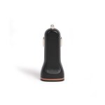 Adaptateur allume - cigare double usb noir