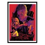 Affiche 30x40 cm et cadre noir - blade runner - joshua budich Affiche 30x40 cm et cadre noir - blade runner - joshua budich