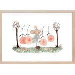 Affiche enfant lessive chez souricette Affiche enfant lessive chez souricette