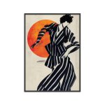 Affiche  the dancer  cadre noir - 30x40 cm