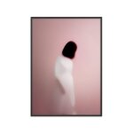 Affiche  wondering  cadre noir - 30x40 cm