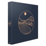 Album photo pochette bleu 200 photos 10x15 cm