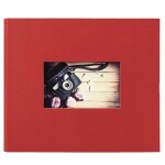 Album photo traditionnel rouge 60 pages 120 photos 10x15