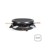Appareil  raclette 6 personnes noir