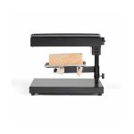 Appareil à raclette traditionnel en métal noir Appareil à raclette traditionnel en métal noir