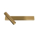 Applique en acier, aluminium et silicone laiton 30 cm