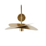 Applique arienne double et mtal dor