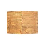 Applique en bois marron