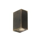 Applique extérieur en aluminium doré / laiton Applique extérieur en aluminium doré / laiton