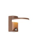 Applique extrieur brun rouille dtecteur mouvement
