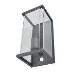 Applique extérieure en aluminium noir Applique extérieure en aluminium noir