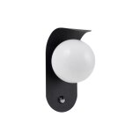 Applique extérieure en aluminium noir Applique extérieure en aluminium noir