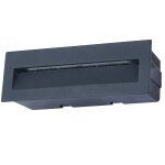 Applique extérieure en aluminium noir Applique extérieure en aluminium noir
