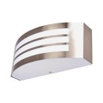 Applique extérieure en inox gris Applique extérieure en inox gris