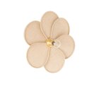 Applique murale fleur tisse