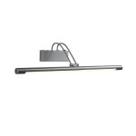 Applique murale led en mtal gris