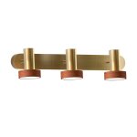 Applique murale en or