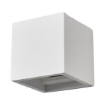 Applique murale en pltre / terre cuite blanc