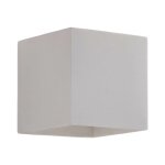 Applique murale en pltre / terre cuite blanc