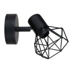 Applique spot orientable noir