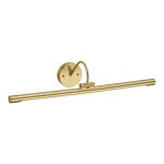 Applique pour tableau en métal laiton brossé Applique pour tableau en métal laiton brossé
