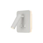 Applique tête de lit blanc led intégré Applique tête de lit blanc led intégré