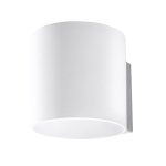 Applique verre blanc h 10 cm Applique verre blanc h 10 cm