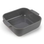 Appolia plat  four carr, light grey, 21 cm