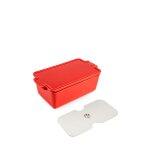 Appolia terrine en cramique avec presse, rouge, 600  700 g