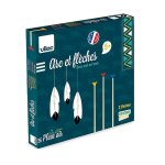 Arc démonté + 3 flèches en boîte cible Arc démonté + 3 flèches en boîte cible