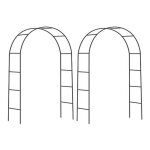 Arche dco en fer noir atea (lot de 2)