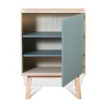 Armoire 1 porte de 90 cm de large, en frêne Armoire 1 porte de 90 cm de large, en frêne