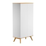 Armoire 2 portes blanc
