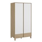 Armoire 2 portes effet bois Armoire 2 portes effet bois
