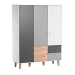 Armoire 3 portes beige