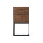 Armoire en bois manguier et mtal