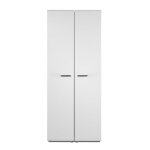 Armoire  chaussures 15 compartiments - l74 cm - blanc