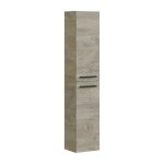 Armoire à colonnes effet bois beige 150x25h150 cm Armoire à colonnes effet bois beige 150x25h150 cm