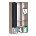 Armoire pour enfants avec botes pliantes, effet bois 105. 8 x 178. 1cm