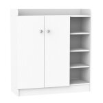 Armoire meuble  chaussures blanc