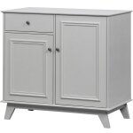 Armoire de rangement - pin - clay - 93x98x55 - woood - lily