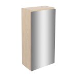 Armoire de toilette d'angle avec miroir