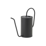Arrosoir design en mtal noir 1, 5 l