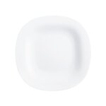 Assiette blanche 21 x 19, 6 cm Assiette blanche 21 x 19, 6 cm